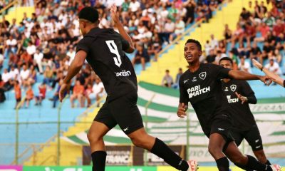 Confronto entre Botafogo e Francana, válido pela terceira rodada da Copinha (Henrique Lima/BFR)