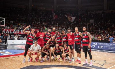 Partida entre Flamengo e Vasco, válida pelo NBB (Paula Reis/CRF)