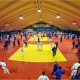 O enorme dojô de Mittersill que receberá os melhores judocas do mundo para sete dias de treinamento de campo. Foto: Gabi Juan/EJU