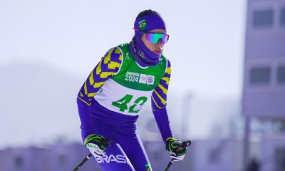Júlia Reis, do esqui cross country, nos Jogos Olímpicos de Inverno da Juventude