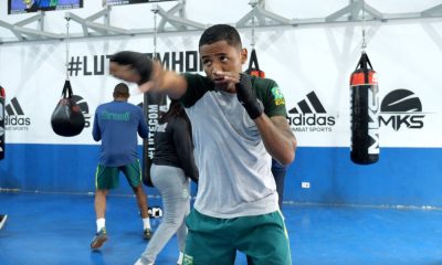 Wanderson Oliveira participa de base de treino na Alemanha com a seleção brasileira de boxe