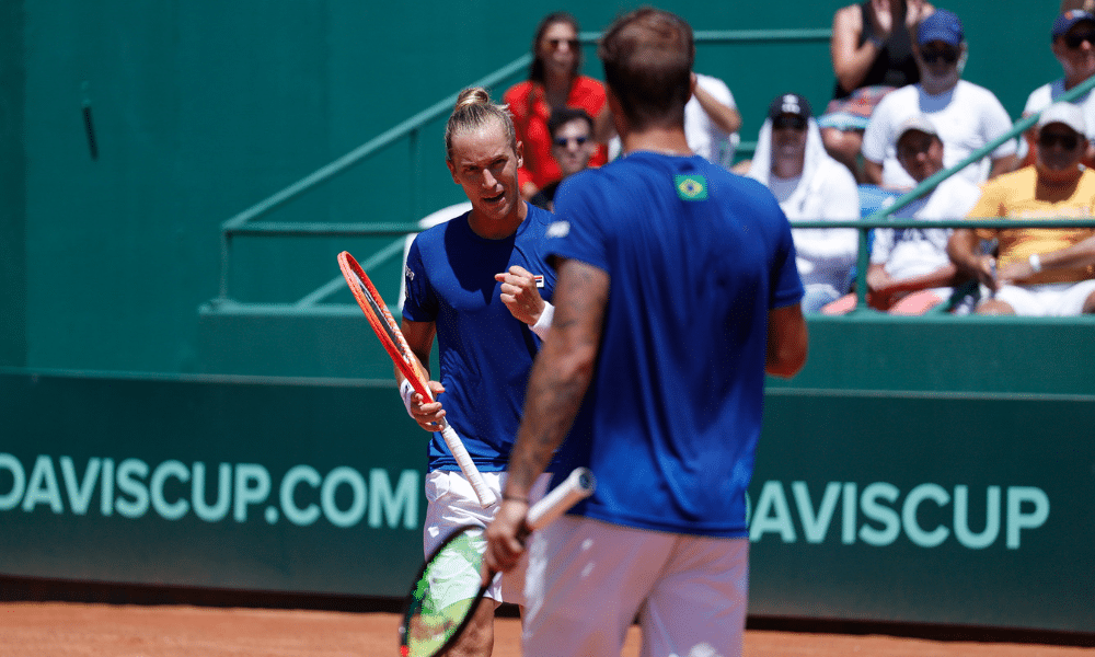 Rafael Matos e Felipe Meligeni Alves em Challenger na Bélgica