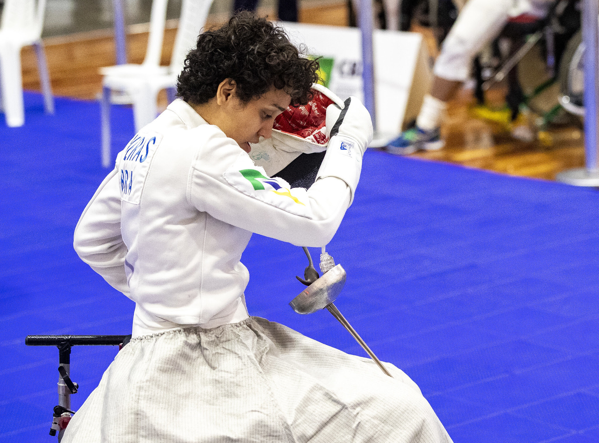Rayssa Veras na Copa do Mundo de Paraesgrima