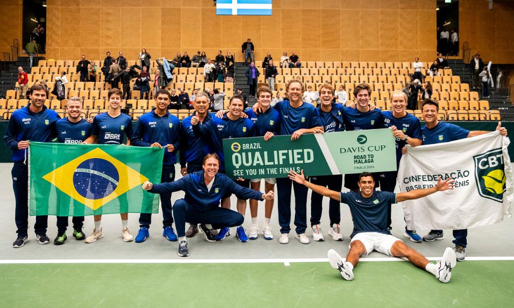 Brasil classificado para a fase final da Copa Davis
