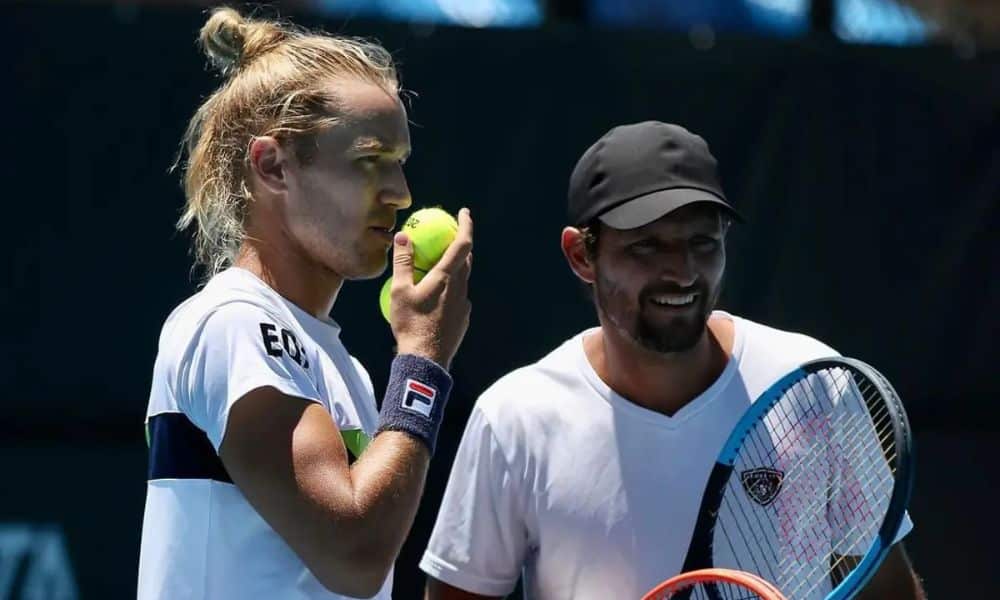 Dupla Rafael Matos e Nicolás Barrientos, presente no ATP de Córdoba (Divulgação/@oursportinglifesa)