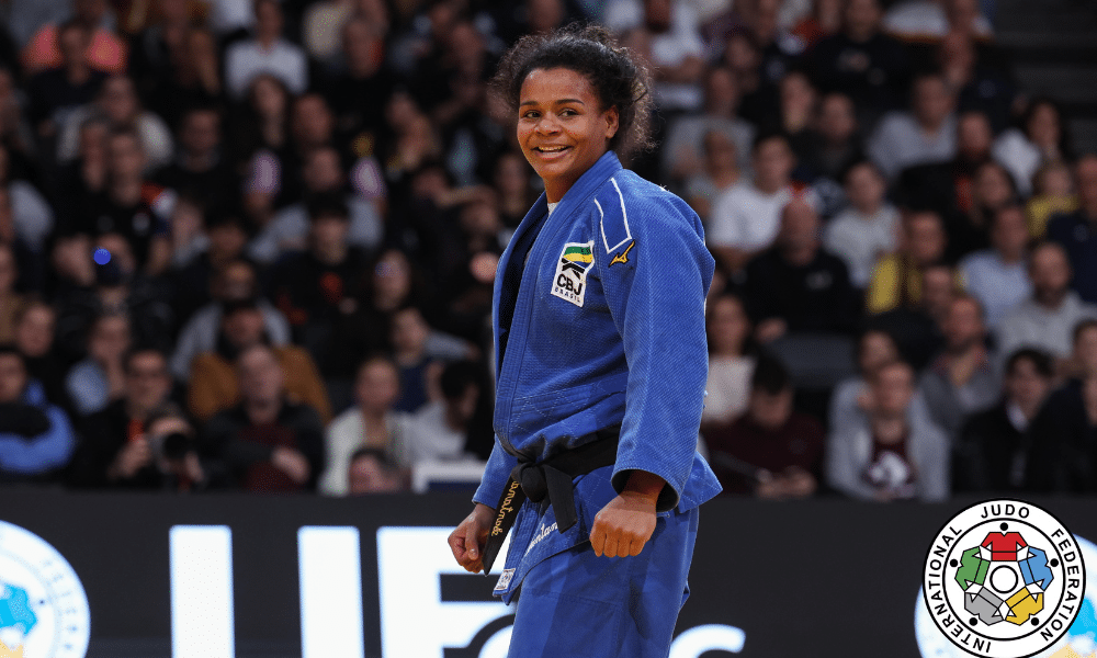Ellen Froner em ação no Grand Slam de Paria