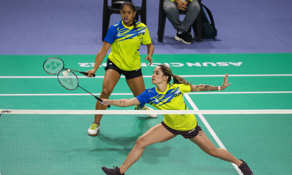 Jaqueline Lima e Samia Lima campeãs do Internacional Challenge do Irã de badminton Super 500 de Saarbrucken