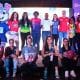 Jogadoras das 11 equipes que vão disputar a LBF posam para foto