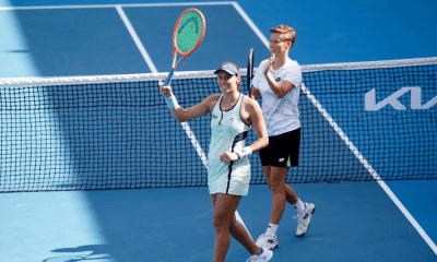 Luisa Stefani e Demi Schuurs no WTA 1000 de Doha