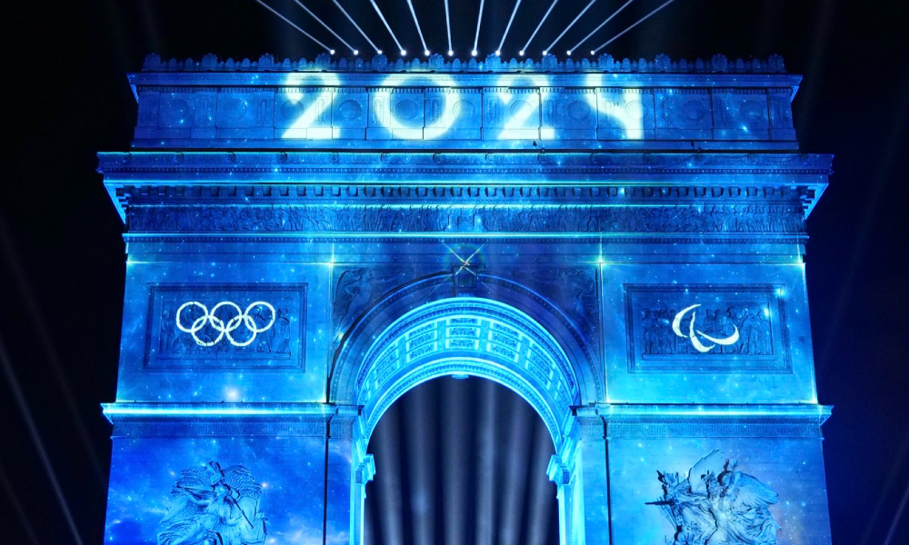 Arco do Triunfo Jogos Paris 2024