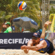 Alison "Mamute" na etapa do Recife do Circuito Brasileiro de vôlei de praia