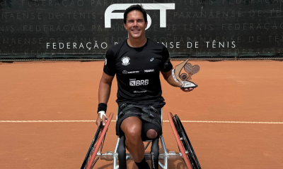 Gustavo Carneiro Curitiba Wheelchair Tennis Open Foto:Divulgação