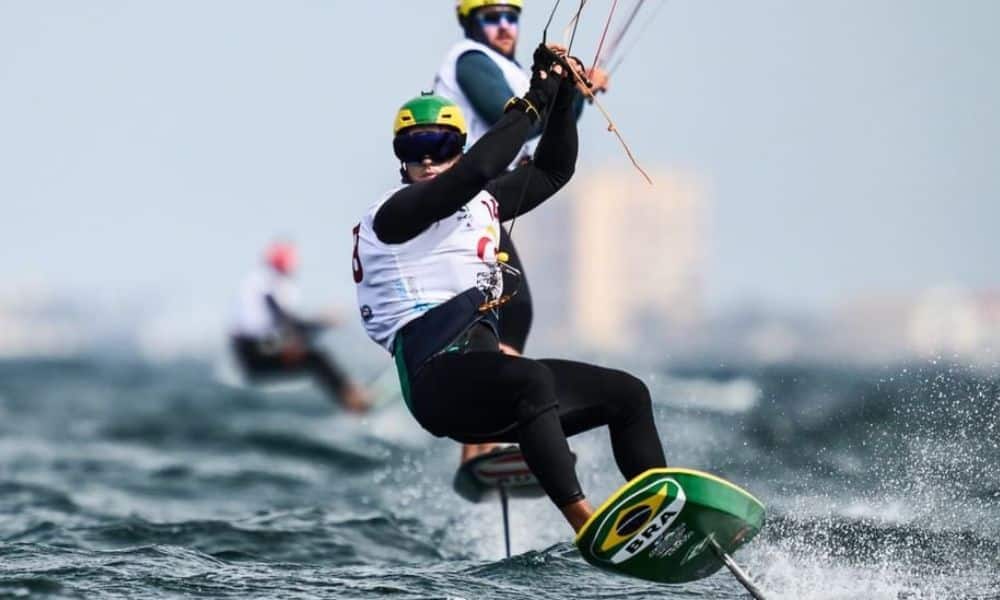 Bruno Lobo, quarto colocado no Europeu de Formula Kite (Robert Hajduk/IKA Media)