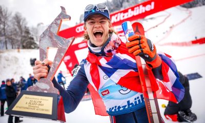 Esquiador Lucas Braathen, grande destaque do cenário mundial do esqui alpino (Samo Vidic/Red Bull Content Pool)