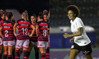 Flamengo e Corinthians se enfrentarão pela terceira rodada do Brasileirão Feminino (Paula Reis/CRF e Rodrigo Gazzanel/Agência Corinthians)