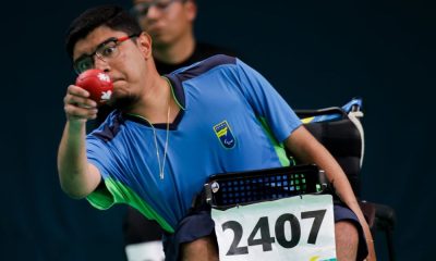 André Martins, um dos representantes do Brasil no Pré-Paralímpico de bocha (Ana Patrícia/CPB)