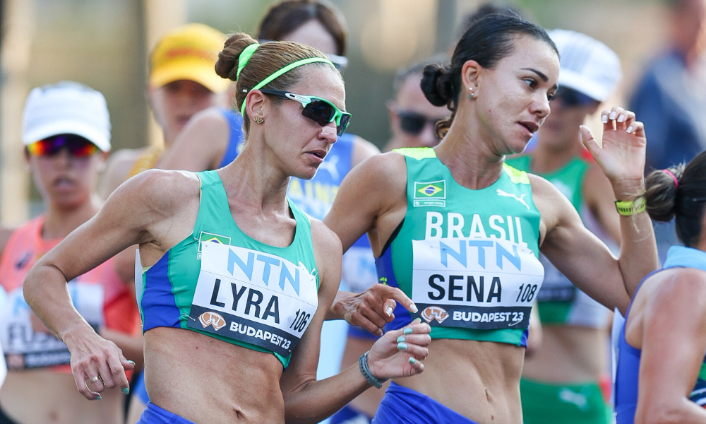 Érica Sena e Viviane Lyra foram convocadas no Mundial de Marcha Atlética por Equipes para o revezamento misto