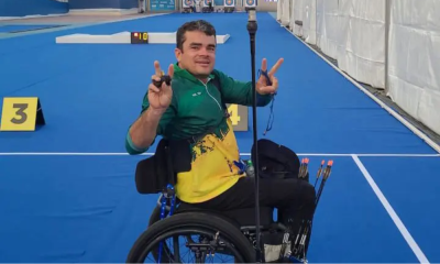 Luciano Rezende do tiro com arco paralímpicp