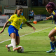 Giovanna Waksman no Sul-Americano Sub-17 no jogo entre Brasil e Equador