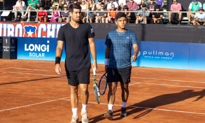Orlando Luz e Matías Soto no ATP 250 de Santiago