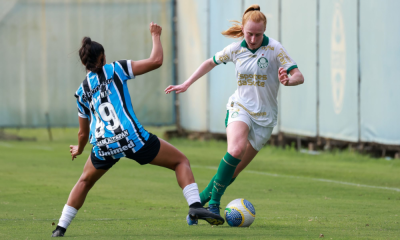 Palmeiras e Grêmio no Brasileirão Feminino de futebol