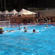 Lance do jogo entre Sesi e ABDA na Copa Brasil Sub-20 de polo aquático