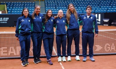 Time Brasil na Billie Jean King Cup no Ibirapuera