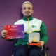 Kevin Damasceno, medalhista de bronze no Mundial Sub-23 de paraesgrima (Divulgação/CBE)