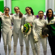 Espada feminina do Brasil no Mundial Cadete e Júnior de esgrima