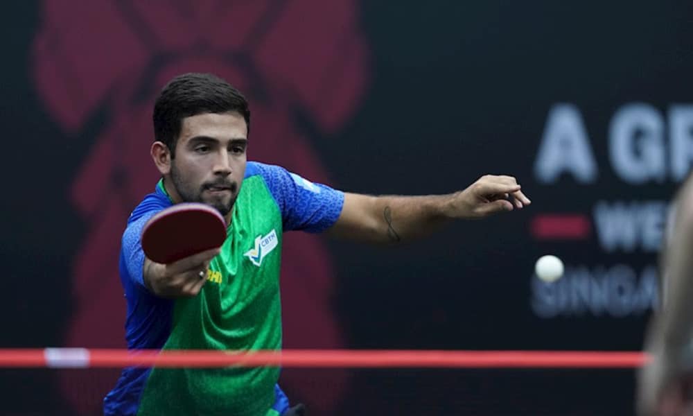 Guilherme Teodoro, WTT Feeder Düsseldorf, Tênis de mesa