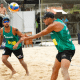 Vinicius e Heitor no Challenge de Saquarema de Vôlei de praia Challenge de Haikou