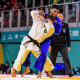 Willian Lima em ação contra venezuelano no Campeonato Pan-Americano e da Oceania de judô - chaves