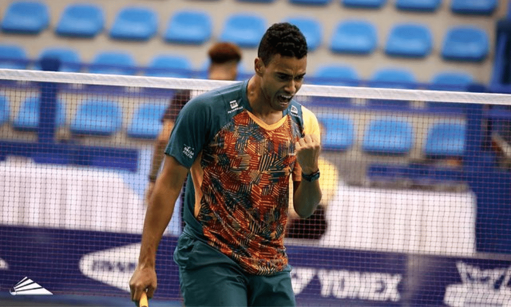 Ygor Coelho no Pan-Americano de badminton