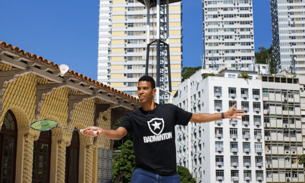 Ygor Coelho em apresentação no Botafogo