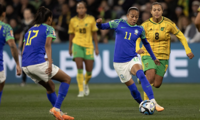 Lance do Jogo entre Brasil e Jamaica na Copa de 2023