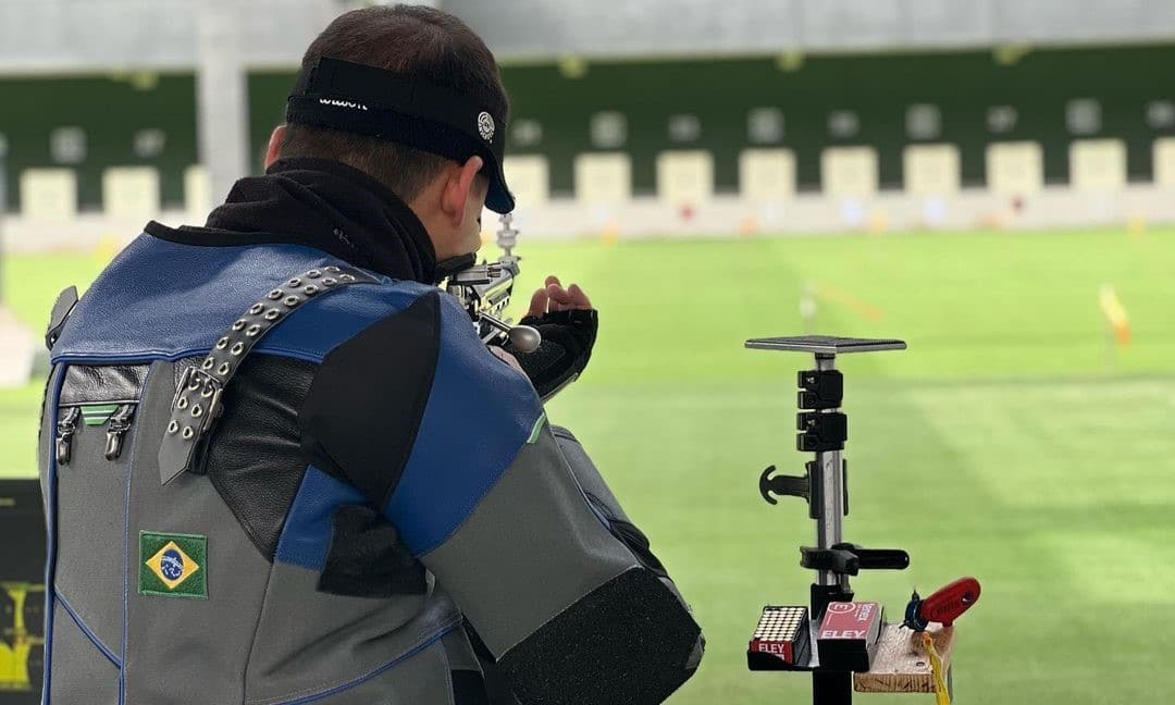 Eduardo Sampaio, Pré-Olímpico de Carabina e Pistola, Pré-Olímpico, Carabina e Pistola carabina 3 posições mundial de tiro esportivo