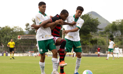 Palmeiras e Flamengo no Brasileirão sub-20 de futebol