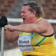 Beth Gomes no Mundial de atletismo paralímpico
