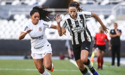 Confronto entre Botafogo e Corinthians, válido pelo Brasileiro Feminino (Arthur Barreto/BFR)