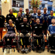 Delegação brasileira de tênis de mesa paralímpico na Tailândia, para a Seletiva da modalidade (Foto: Divulgação/CBTM)