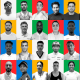 Atletas da Equipe Olímpica de Refugiados anunciada pelo COI para Paris-2024