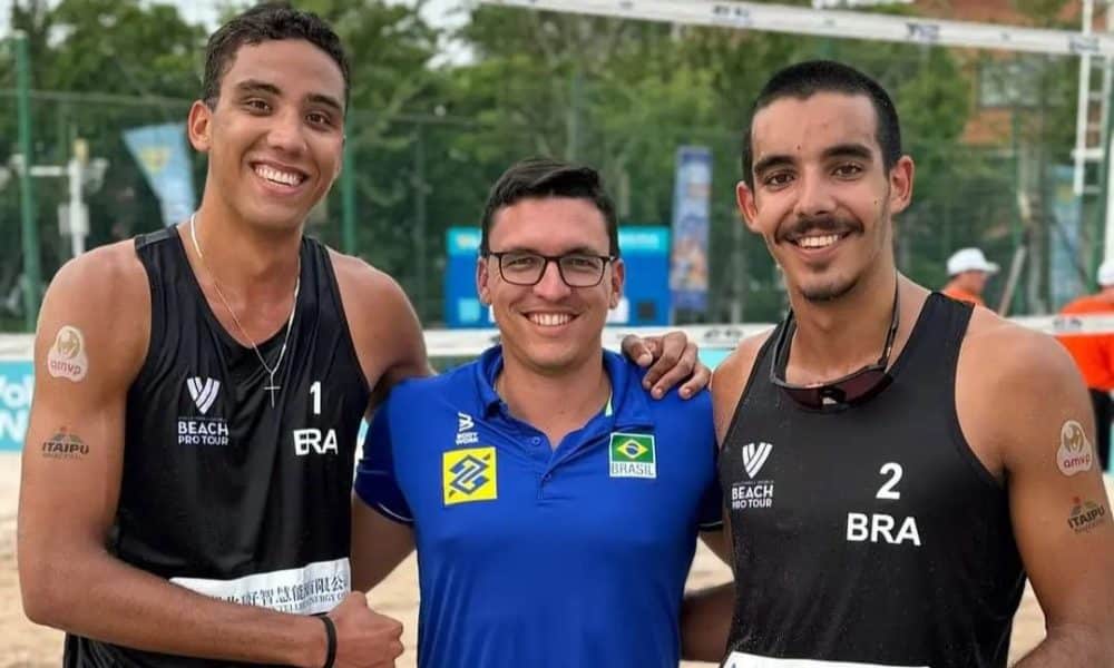 Pedro e Henrique, Henrique Camboim, Pedro Oliveira, Vôlei de praia, futures de wuhan