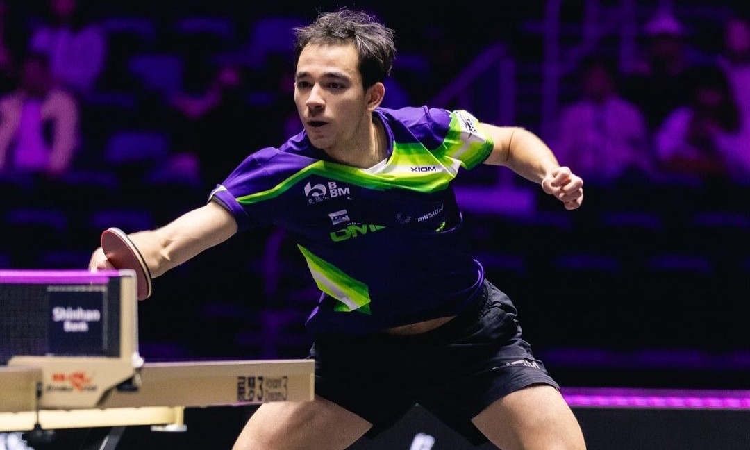 Hugo Calderano, Tênis de mesa, Saudi Smash