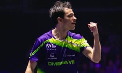 Hugo Calderano, Saudi Smash, Tênis de mesa