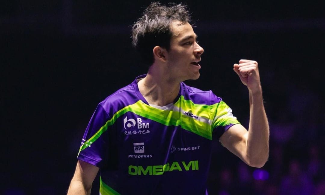 Hugo Calderano, Saudi Smash, Tênis de mesa