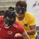 Brasil jogando no Grand Prix de futebol de cegos