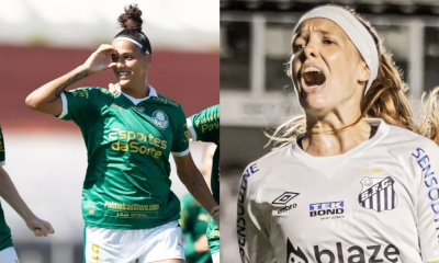 Palmeiras e Santos pelo Brasileirão Feminino de futebol