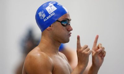 Nick Albiero durante participação na Seletiva Olímpica da natação