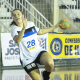 Jogadora do Pinheiros na semifinal do Sul-Centro Americano de handebol feminino