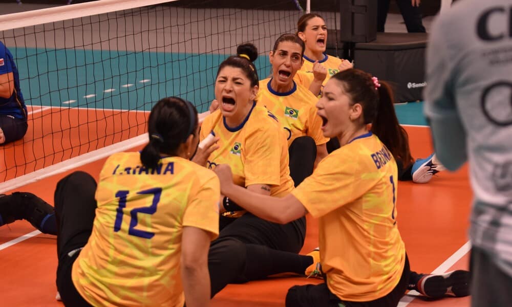 Brasil, Itália, World Super Six, vôlei sentado